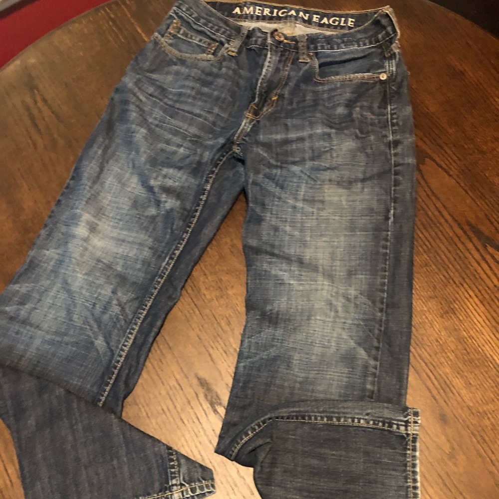 American Eagle Low Rise Boot Cut Jeans 28x30